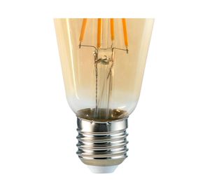 Ampolleta LED 6W E27 luz amarilla ST58 Megabright