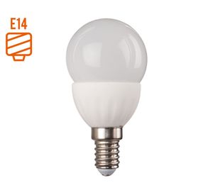 Ampolleta LED 6W E14 luz día mini bola G45 Elfa