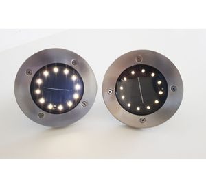 Estaca solar led luz cálida 1.5W 2 un.