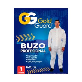 Buzo talla XL blanco Gold Guard
