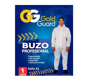 Buzo talla XL blanco Gold Guard