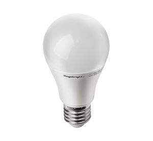 Ampolleta bright LED 7W E27 luz fría A55 3 unidades Megabright