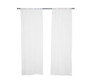 Cortina velo 140x230 cm blanco Cotidiana