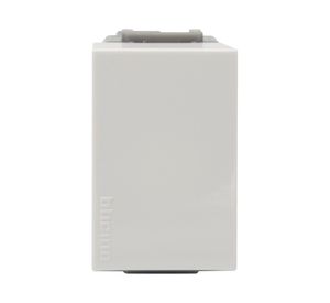 Módulo interruptor simple 10A 9/12 Nóbile blanco Bticino