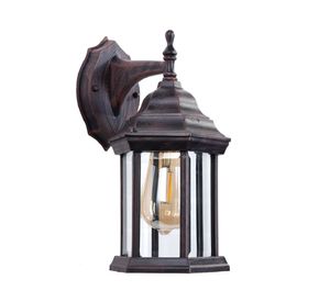 Farol pared 1L E27 6 caras Abitare