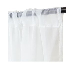 Cortina velo 140x230 cm blanco Cotidiana