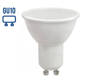 Ampolleta LED 7W GU10 luz cálida Elfa.