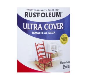 Esmalte al agua 946 ml Ultra cover rojo manzana brillante Rust-Oleum