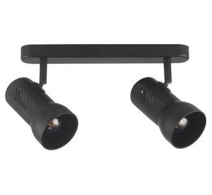 Spot 2L E27 1505 negro Abitare.