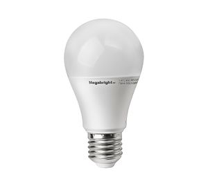 Ampolleta bright LED 7W E27 luz cálida A55 Megabright