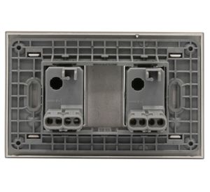 Placa armada interruptor doble 10A Nóbile terra Bticino