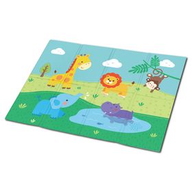 Alfombra plegable 90x120 cm Selva Cotidiana