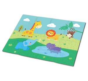 Alfombra plegable 90x120 cm Selva Cotidiana