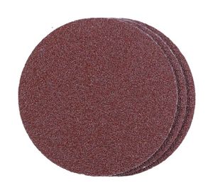 Lija abrasiva 150 mm grano 80 3 unidades KWB