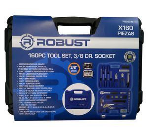 Maletín con juego de herramientas 159 piezas