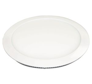 Panel LED Empotrado Redondo Luz Fría 24W