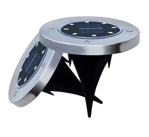 Aplique piso solar LED negro 4 unidades Pro Outdoor.