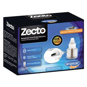 Difusor eléctrico + insecticida líquido Zecto Anasac