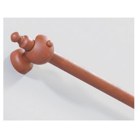 Barras para Cortinas 22 mm madera 200x2 cm cedro