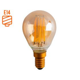 Ampolleta led 4W E14 luz cálida Mini Globo