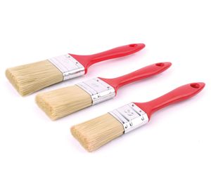 Brocha 1''-1 1/2''-2'' 3 piezas rojo McCarthy