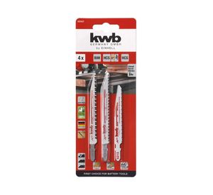 Hoja de calar Akku-Top 4 piezas KWB.