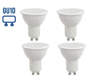 Ampolleta LED 7W GU10 luz día 4 unidades Elfa.
