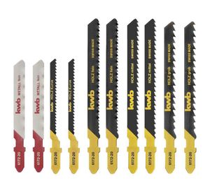 Hoja sierra caladora 10 piezas KWB.