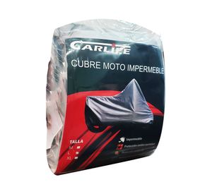 Cubre moto M Impermeable gris Carlife.