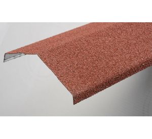 Caballete recto Treviso rojo 0,4 x 250 x 2000 mm