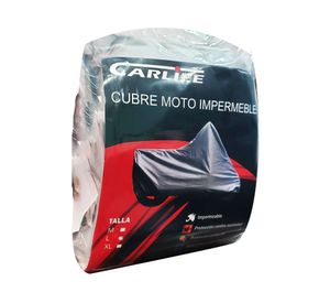 Cubre moto L Impermeable gris Carlife.