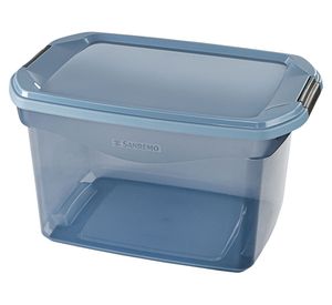 Caja organizadora 29 litros azul San Remo.