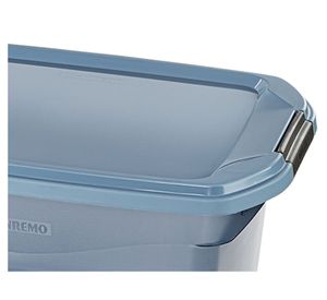 Caja organizadora 29 litros azul San Remo.