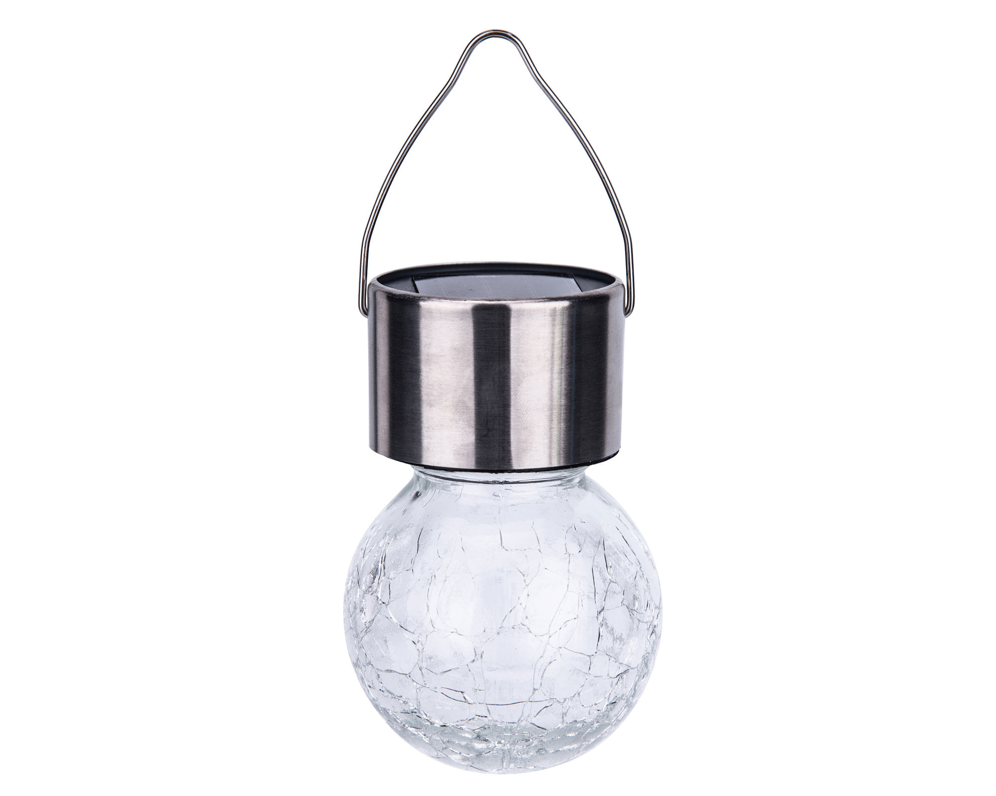 Ampolleta exterior solar craquelada