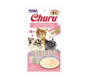 Snack gato 56 gr pure atún salmón Inaba