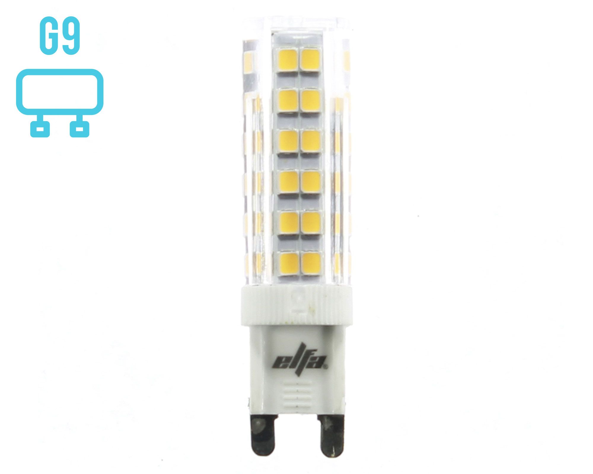Ampolleta LED 3,5W G9 luz día Elfa.