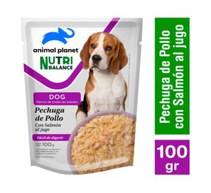 Alimento húmedo perro 100 gr pollo Animal Planet NB.