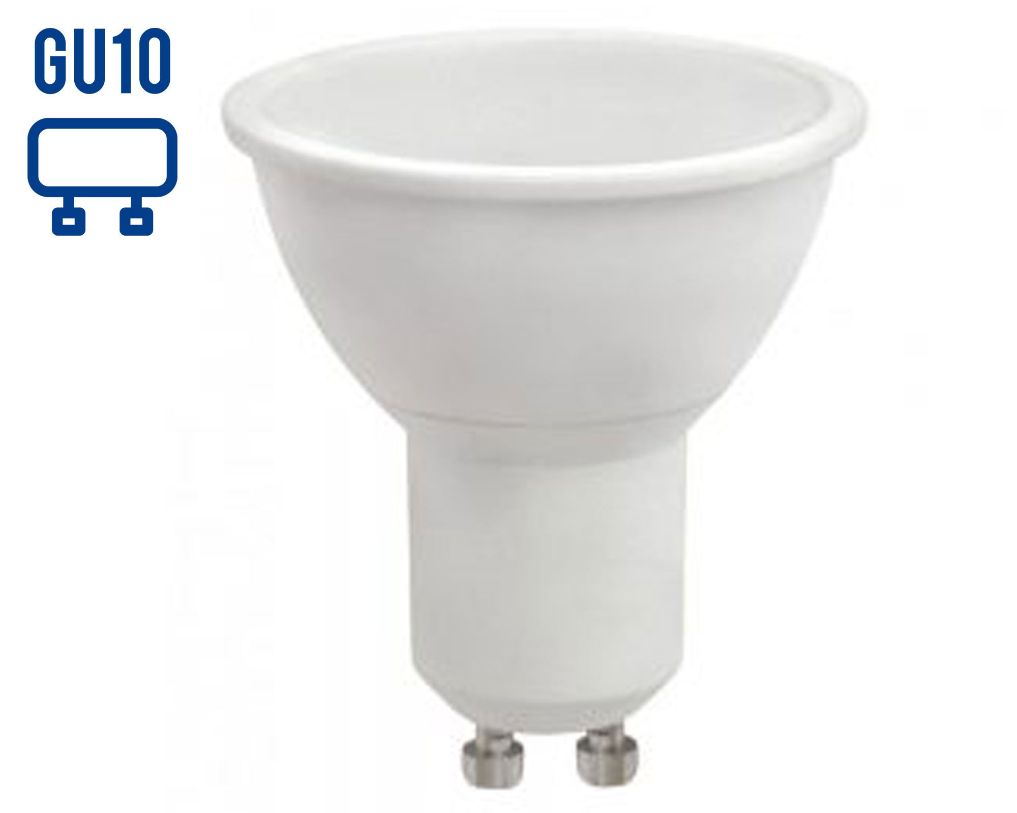 Ampolleta LED 6W GU10 luz día Elfa PRUEBA 2705