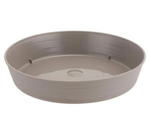 Plato para macetero 22 cm Piedra taupe