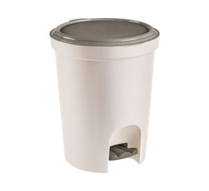 Basurero pedal 13,5 litros Red beige San Remo.