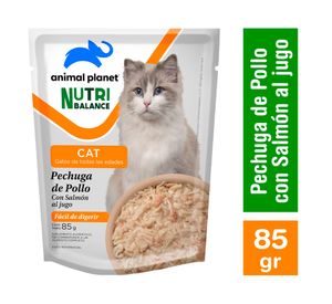 Alimento húmedo gato 85 gr pollo Animal Planet NB.