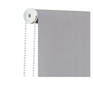 Cortina roller blackout 200x250 cm textura gris Cotidiana