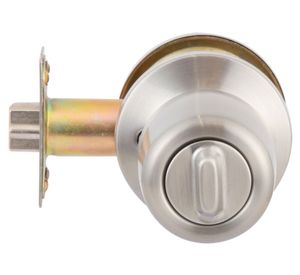 Cerradura tubular pomo oficina/dormitorio 8000 inox Poli