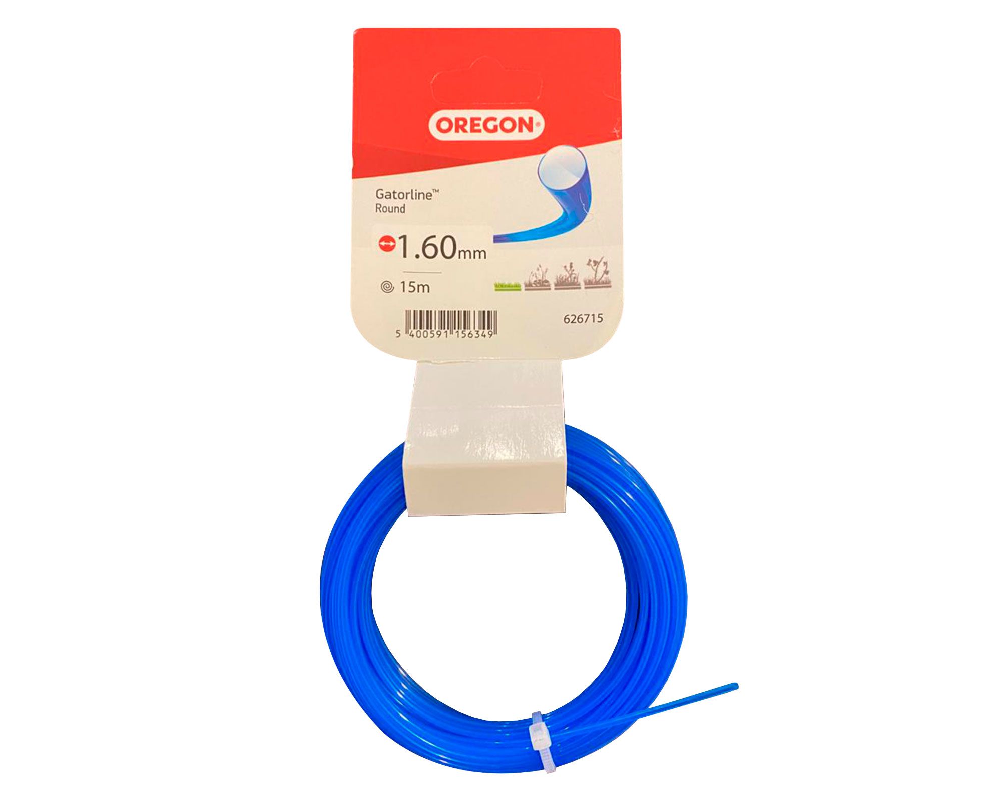 Fil Débroussailleuse Nylon 1,6 Mm X 100 M. Rond. Blanc. Blister. | Leroy Merlin