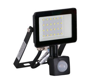 Proyector LED 10W Ultra plano negro Drl.