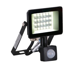 Proyector LED 10W Ultra plano negro Drl.