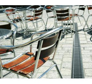 Rejilla canaleta piso 1 m Vinilit.