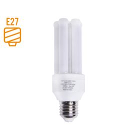 Ampolleta LED 13W E27 luz cálida mini tubo Elfa.