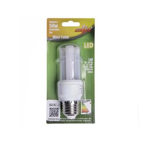 Ampolleta Led 5W E27 luz cálida Mini tubo