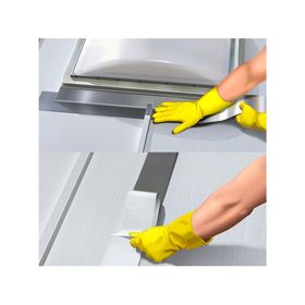 Cinta selladora tapagoteras 10 cm x 3 m Multiseal S plata Sika.